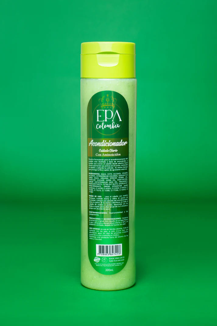 Acondicionador Kolors (Post Cuidado) - Keratina (verde) 300ml